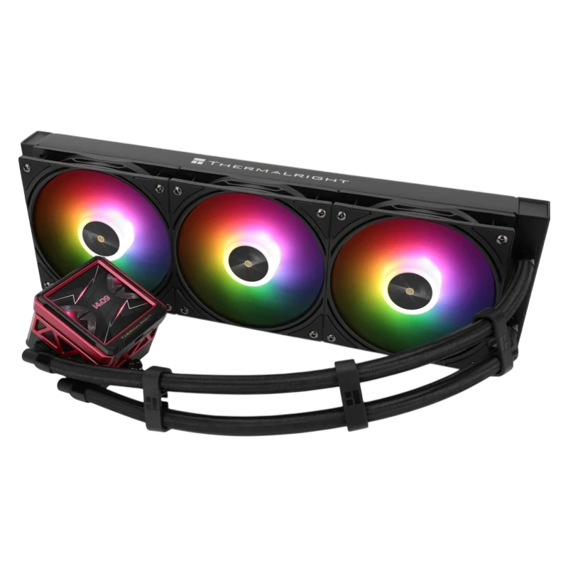 Система жидкостного охлаждения для процессора Thermalright Frozen Warframe 360 Ultra ARGB Black (TRFW360UAB)
