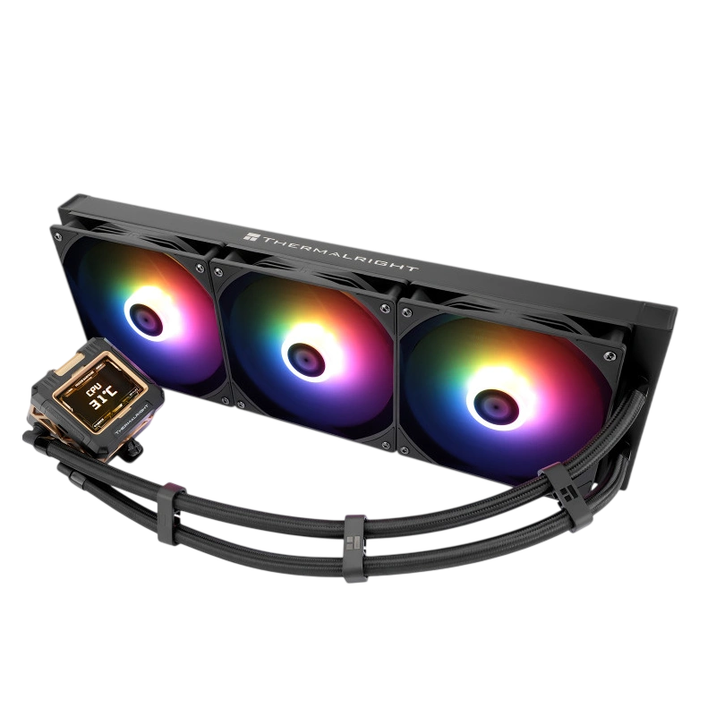 Система жидкостного охлаждения для процессора Thermalright Frozen Warframe 420 ARGB Black (TRFW420AB)