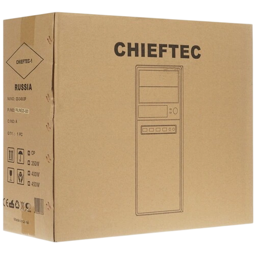 Компьютерный корпус Chieftec MESH Black (CG-04B-OP)