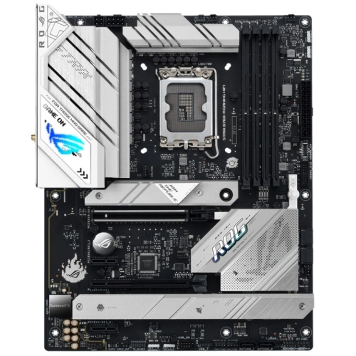 Материнская плата ASUS ROG STRIX B760-A GAMING WIFI (90MB1EP0-M1EAY0) 2 x кабель SATA, антенна Wi-Fi, документация, комплект наклеек, стяжки для кабелей