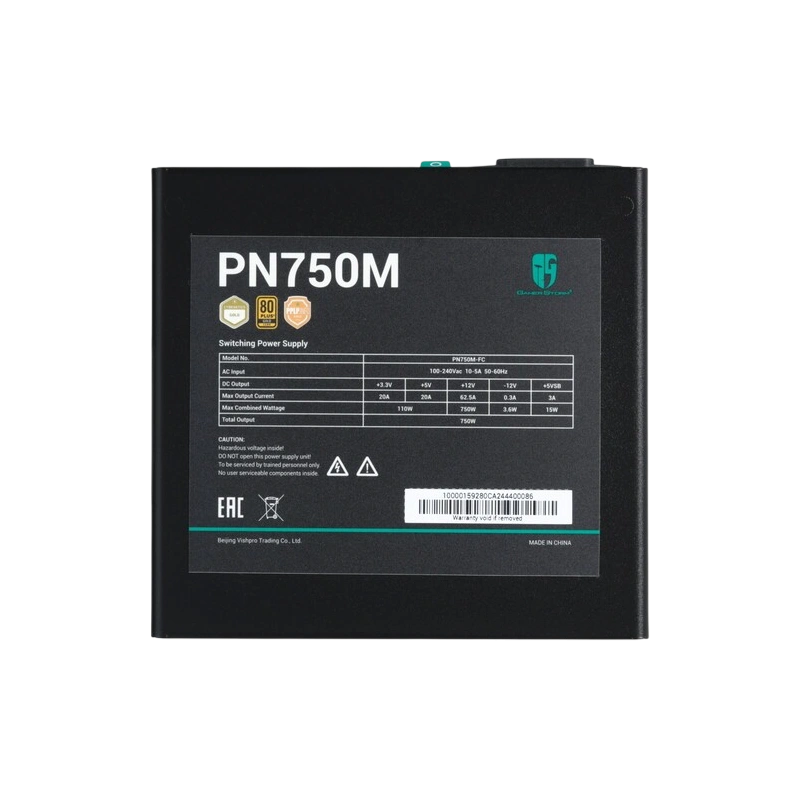Блок питания Deepcool 750W PN750M (R-PN750M-FC0B-WGEU) 16 Pin (PCIe 5.0 Connector Cable Details)