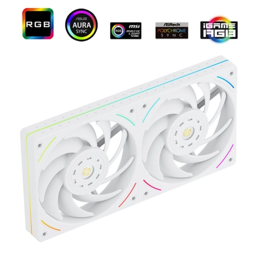 Комплект вентиляторов для корпуса Thermalright TL-UB24W ARGB White (TRTLUB24W)