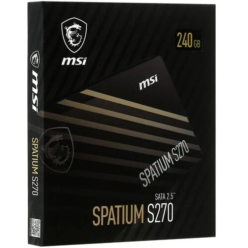 Твердотельный накопитель MSI 240 Gb SPATIUM S270 (S78-440N060-P83) OEM BOX