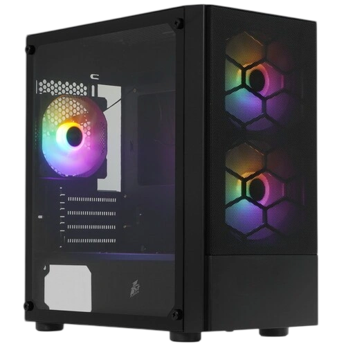 Компьютерный корпус 1STPLAYER FIREBASE X4-M TG LED Black (X4-M-BK-2F1P-1F1) документация