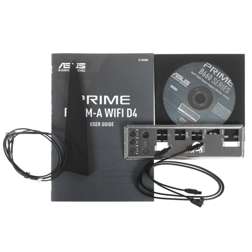 Материнская плата ASUS PRIME B660M-A WIFI D4 (90MB1AE0-M1EAY0) 2 x кабель SATA, антенна Wi-Fi, диск с ПО, документация, задняя планка