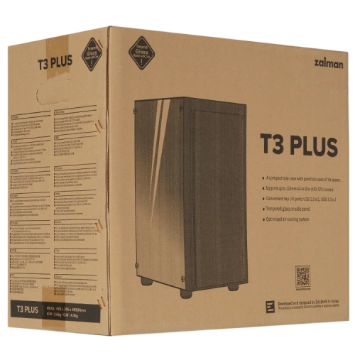 Компьютерный корпус Zalman T3 PLUS