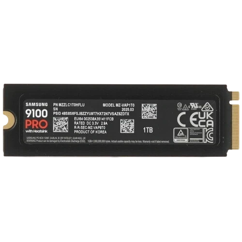 Твердотельный накопитель Samsung 1000 Gb 9100 PRO (MZ-VAP1T0CW)