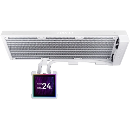 Система жидкостного охлаждения для процессора Lian Li HydroShift II LCD-S 360N White (G89.GHS2LCDS36NW.R0)