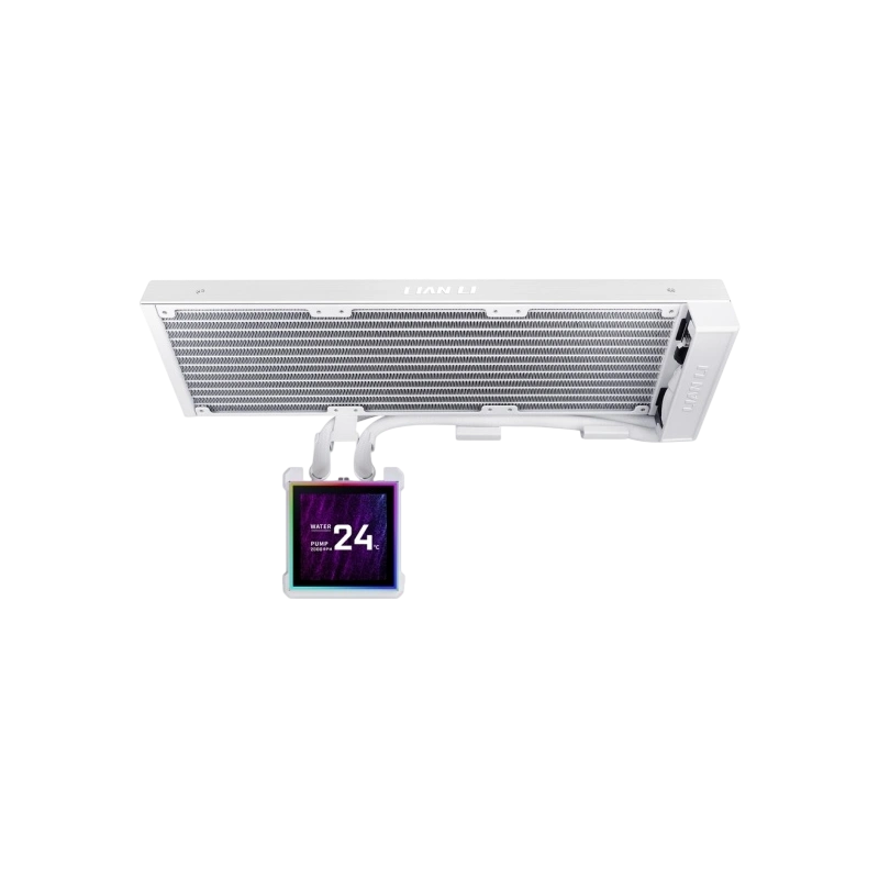 Система жидкостного охлаждения для процессора Lian Li HydroShift II LCD-S 360N White (G89.GHS2LCDS36NW.R0)