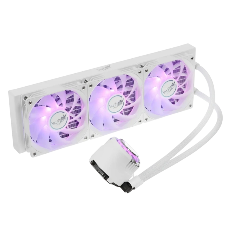 Система жидкостного охлаждения для процессора Valkyrie Jarn 360 ARGB White (HW C360W)