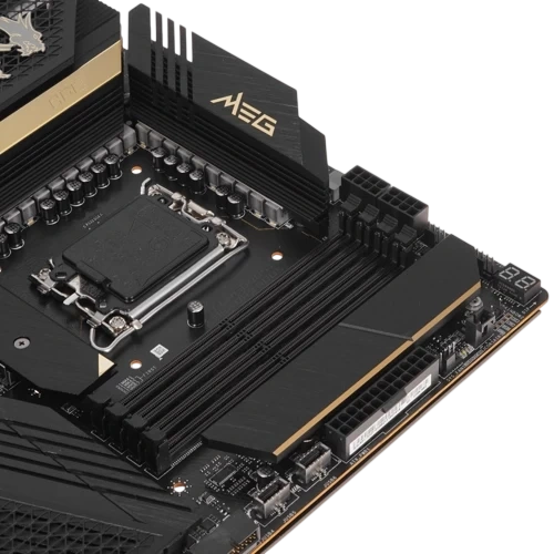 Материнская плата MSI MEG Z690 ACE 4 x кабель SATA, USB Flash с ПО, антенна Wi-Fi, документация, кабель mini DisplayPort - DisplayPort x2, кисточка, комплект наклеек, отвертка, удлинитель для ARGB, удлинитель для RGBещё
