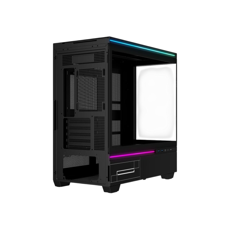 Компьютерный корпус Thermalright M10 TG Black (TRTLM10B)