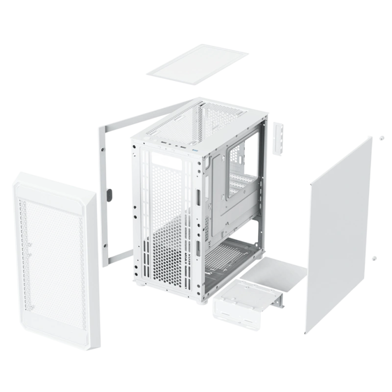 Компьютерный корпус XASTRA A303M 3ARGB White (A303M-2FC14A-1FC12A-D-WH)