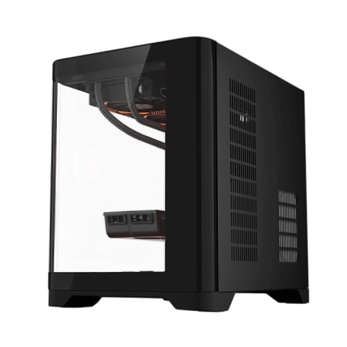 Компьютерный корпус 1STPLAYER UVIEW UV5 Black (UV5-BK)