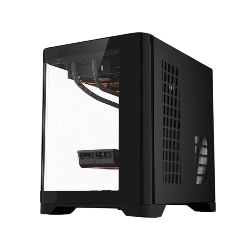 Компьютерный корпус 1STPLAYER UVIEW UV5 Black (UV5-BK)