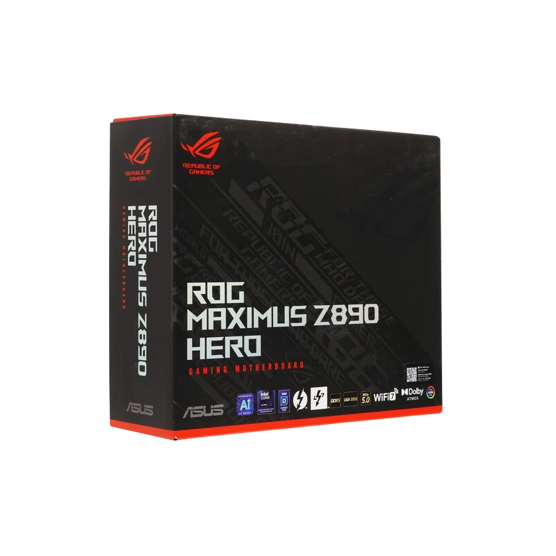 Материнская плата ASUS ROG MAXIMUS Z890 HERO (90MB1ID0-M0EAY0) 4 x кабель SATA, Q-коннектор, антенна WiFi, документация, комплект наклеек, крепеж для разъема M.2, открывалка для бутылок, флешка с ПОещё