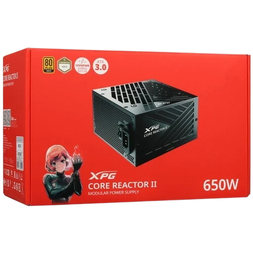 Блок питания ADATA XPG 650W CORE REACTOR II (COREREACTORII650G-BKCEU) 16 Pin (PCIe 5.0 Connector Cable Details)
