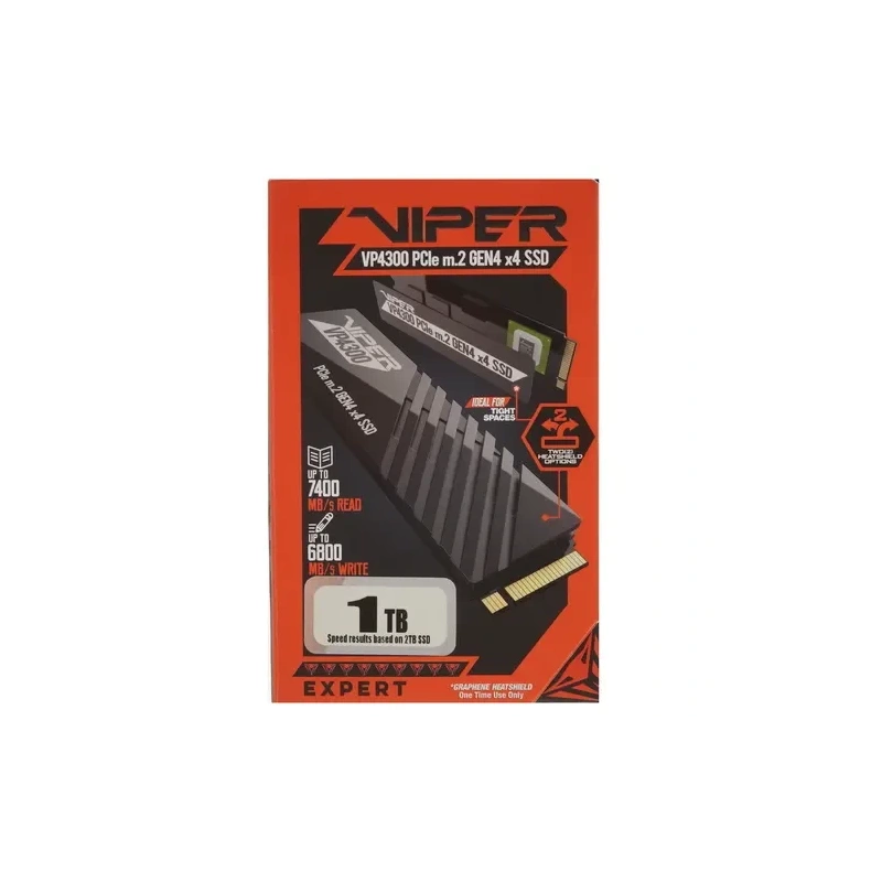 Твердотельный накопитель Patriot 1000 Gb VIPER (VP4300-1TBM28H)