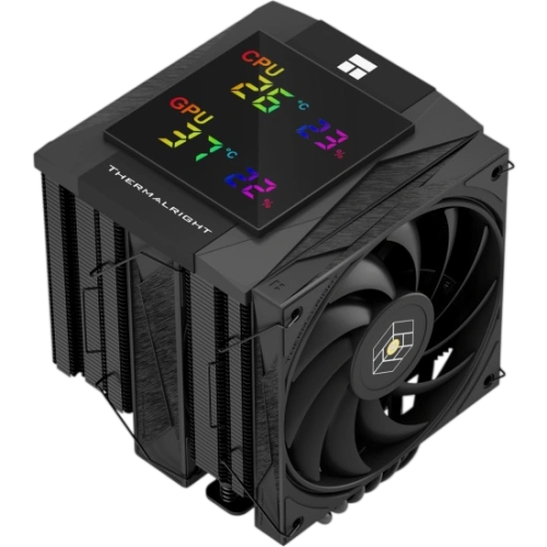 Кулер для процессора Thermalright Royal Knight 120 Digital Black (TRRK120DB)