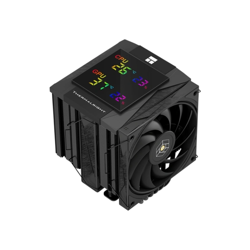 Кулер для процессора Thermalright Royal Knight 120 Digital Black (TRRK120DB)