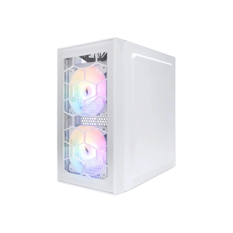 Компьютерный корпус 1STPLAYER FIREBASE X1 LED White (X1-WH-3F1-W)
