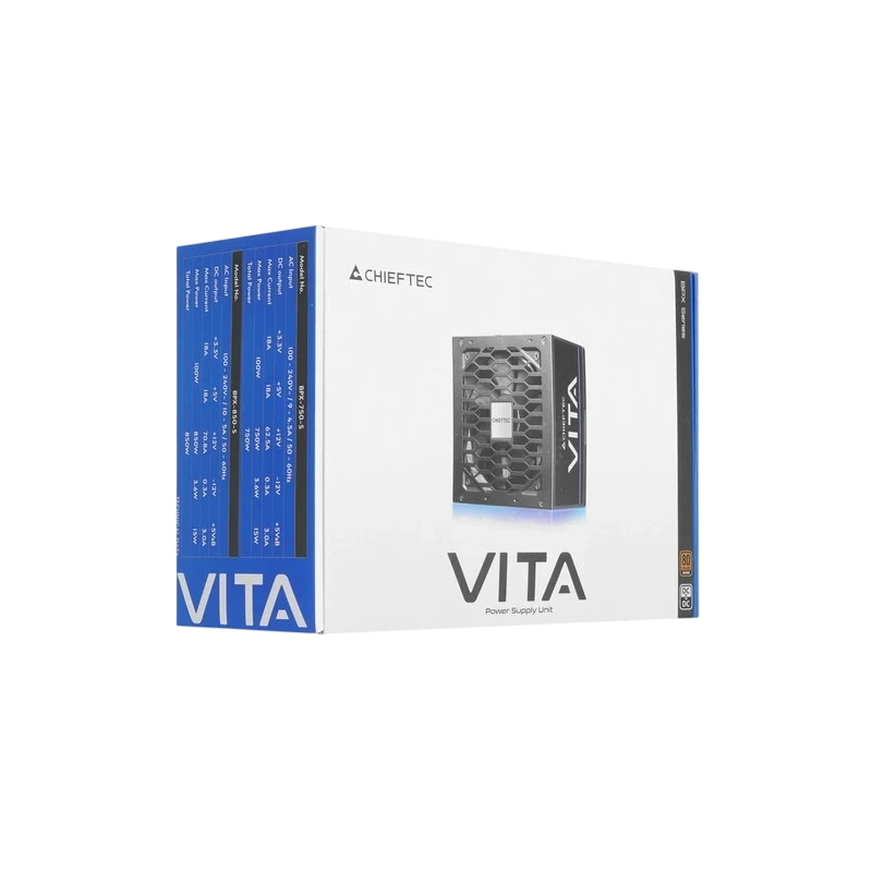 Блок питания Chieftec 750W Vita Black (BPX-750S)