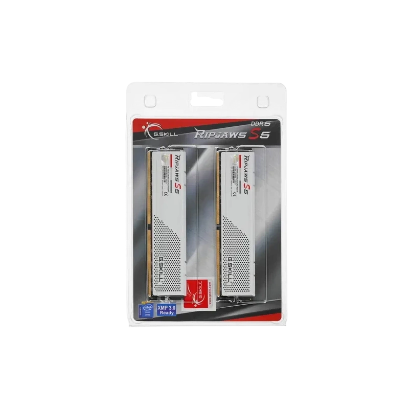 Оперативная память 64 Gb 5600 MHz G.Skill RIPJAWS S5 White (F5-5600J3636D32GX2-RS5W)