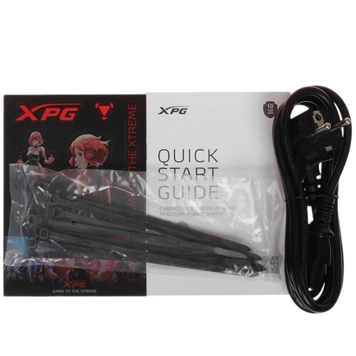 Блок питания ADATA XPG 1300W CYBERCORE II (CYBERCOREII1300P-BKCEU) 16 Pin (PCIe 5.0 Connector Cable Details)