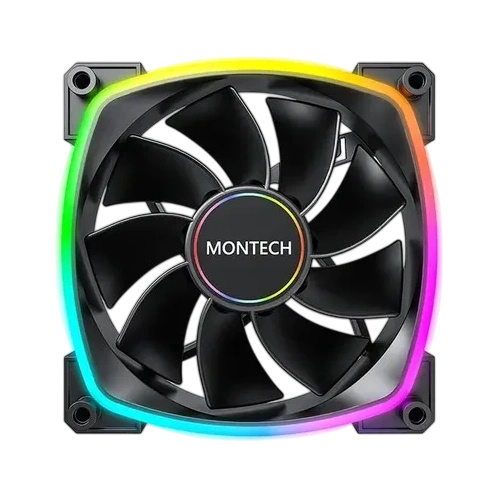 Вентилятор для корпуса Montech RX140 Reverse ARGB Black (RX140B) PWM
