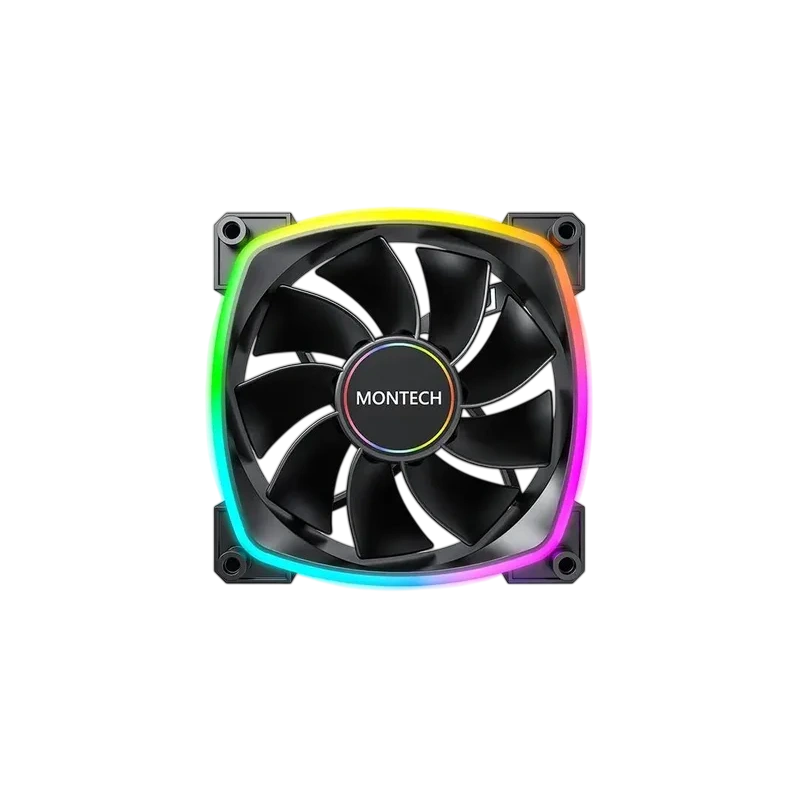 Вентилятор для корпуса Montech RX140 Reverse ARGB Black (RX140B) PWM