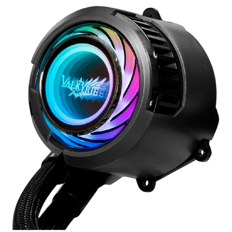 Система жидкостного охлаждения для процессора Valkyrie Jarn 360 ARGB Black (HW C360)