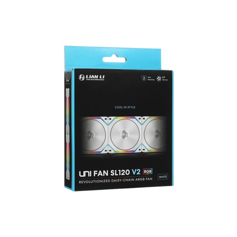 Вентилятор для корпуса Lian Li UNI FAN SL120 V2 ARGB White (G99.12SLV21W.R0)