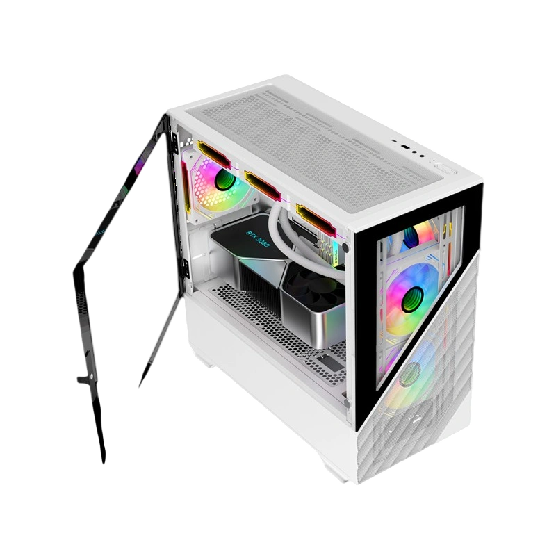Компьютерный корпус 1STPLAYER DK D7 LED White (D7-WH-3F1-W) документация, набор крепежа