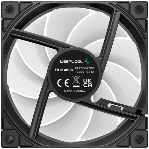 Вентилятор для корпуса Deepcool FD12 ARGB Black BOX