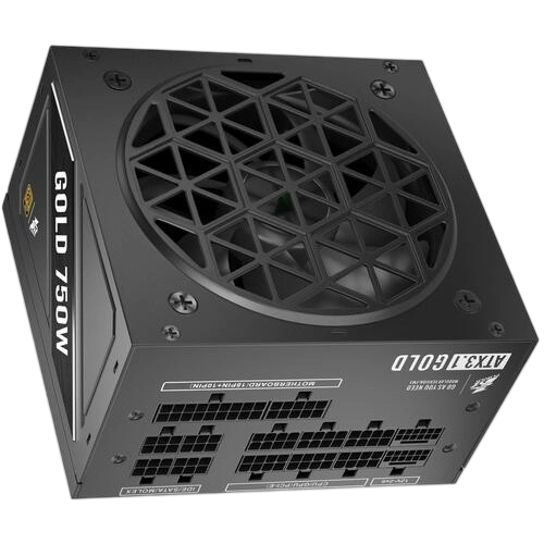 Блок питания 1STPLAYER 750W NGDP Gold (HA-750BA4) 16 Pin (PCIe 5.0 Connector Cable Details) документация, кабельные стяжки, комплект кабелей, комплект крепежа