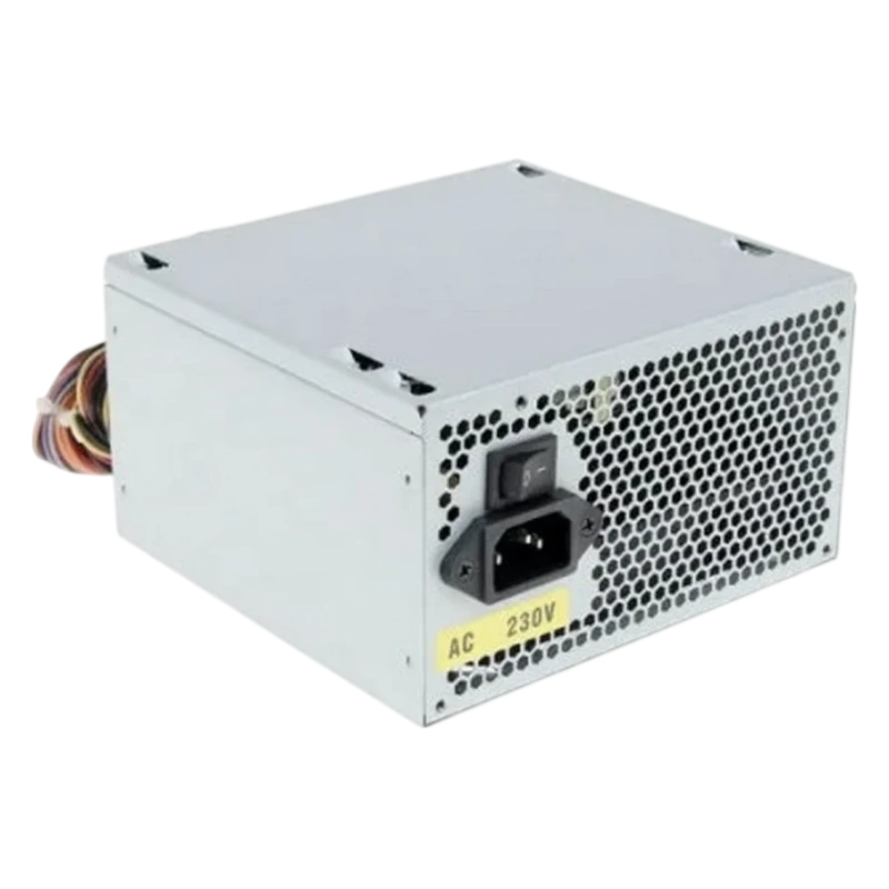 Блок питания Foxline 500W Gray (FL550S) документация, комплект крепежа