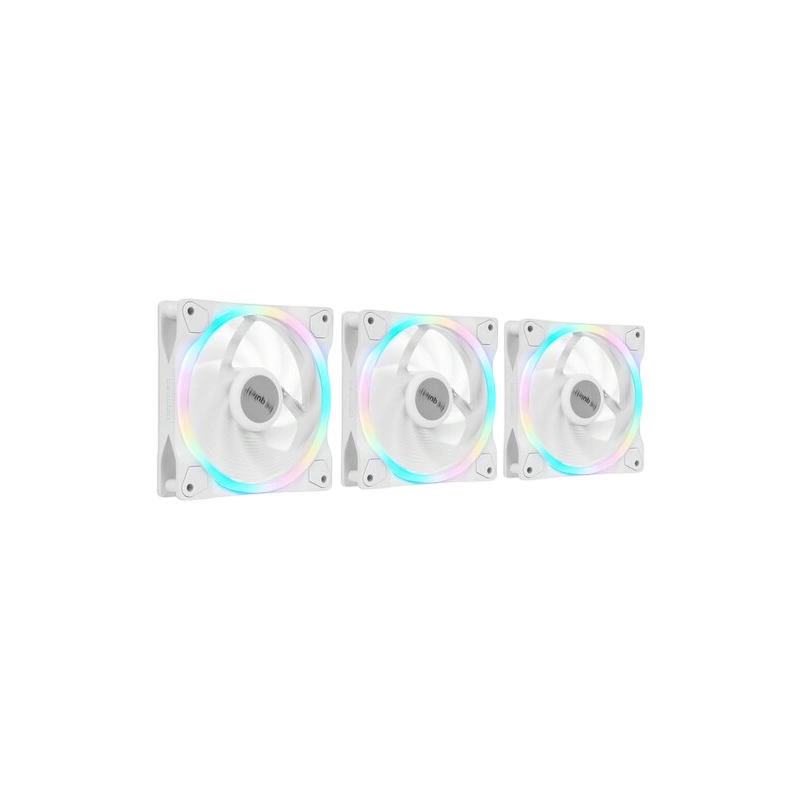 Комплект вентиляторов Be Quiet! LIGHT WINGS RGB White BL101