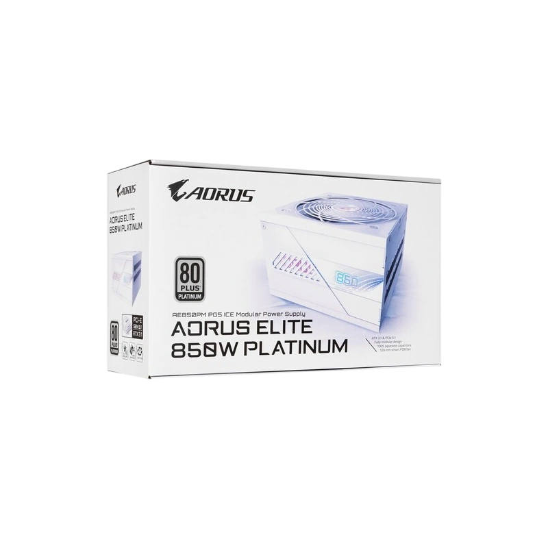 Блок питания Gigabyte 850W (GP-AE850PM PG5 ICE) 16 Pin (PCIe 5.0 Connector Cable Details)