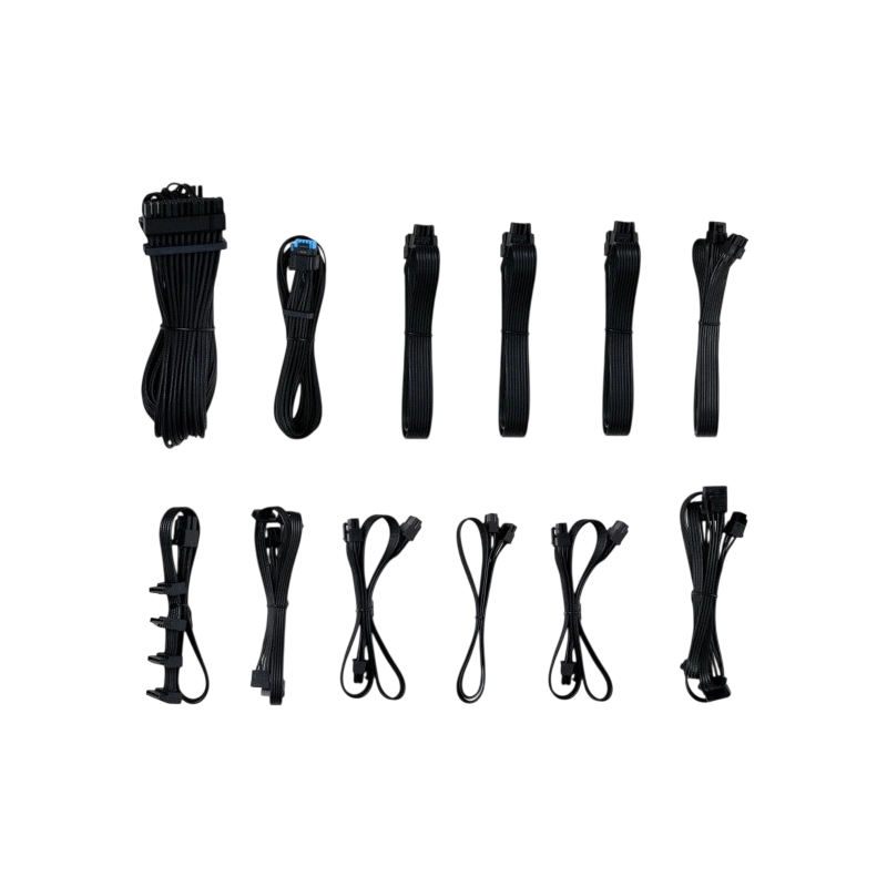 Блок питания Lian Li 850W EG0850G Black (G9P.EG0850G.B000.RU) 16 Pin (PCIe 5.0 Connector Cable Details)