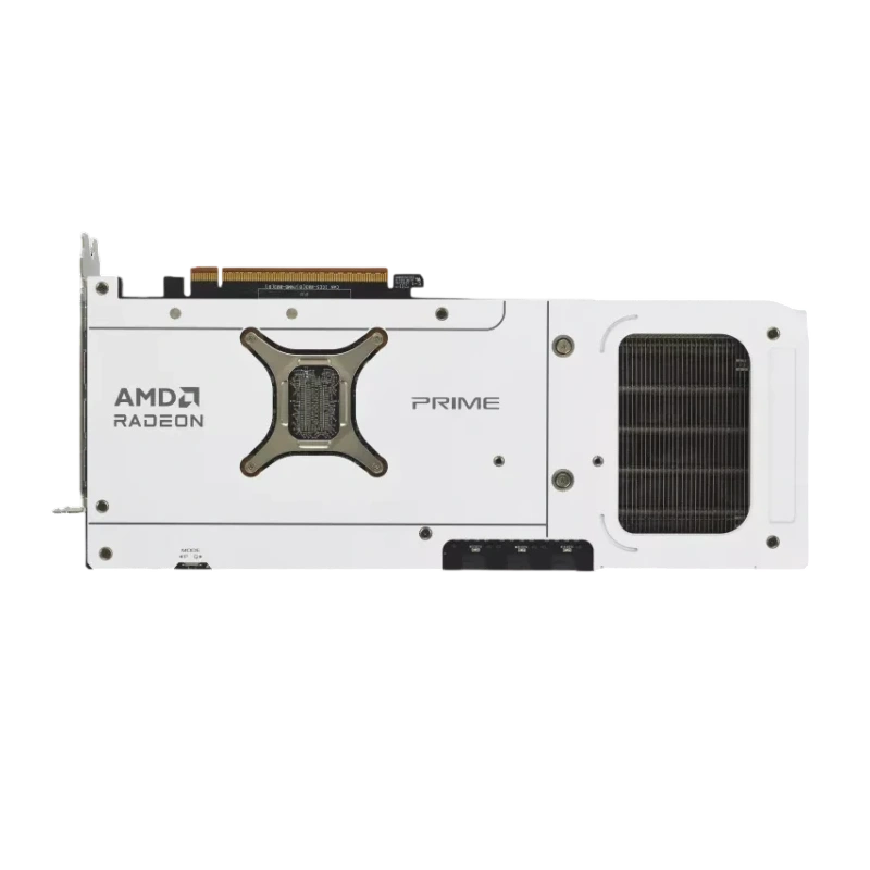 Видеокарта ASUS (PRIME-RX9070XT-O16G-WHITE) Radeon RX 9070 XT 16GB PRIME OC WHITE (90YV0L75-M0NA00)