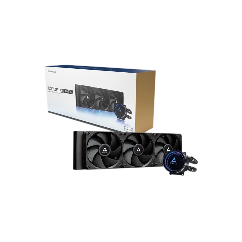 Система жидкостного охлаждения для процессора Chieftec ICEBERG 360 ARGB Pump Dark (CLC-360-BLK)