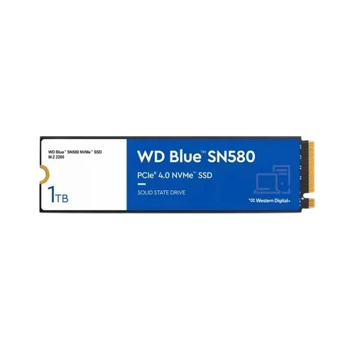 Твердотельный накопитель Western Digital 1000 Gb SN580 Blue (WDS100T3B0E)
