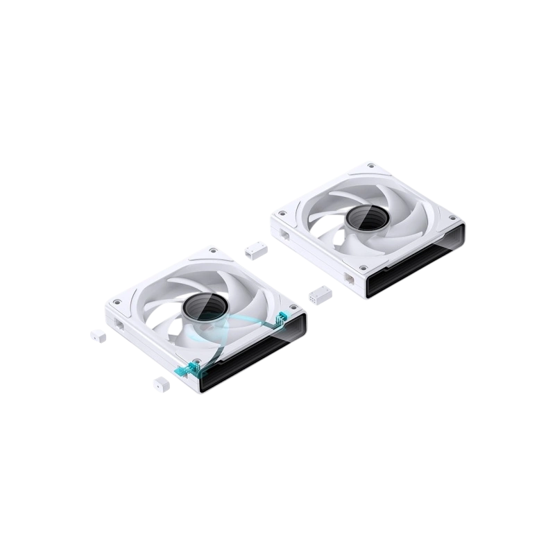 Комплект вентиляторов для корпуса JONSBO ZK-120W (3 in 1) ARGB LED White