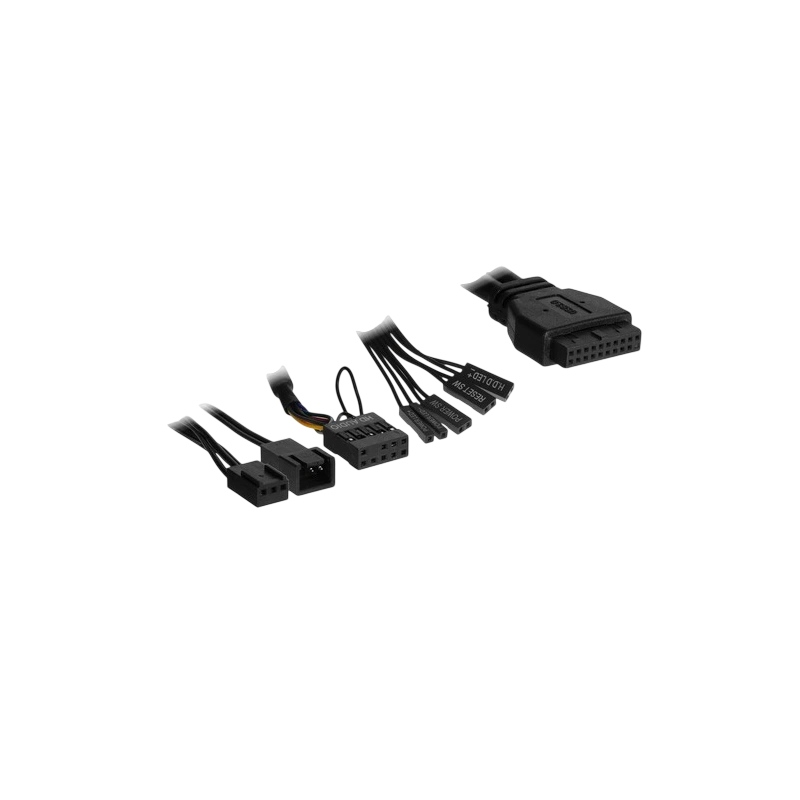 Компьютерный корпус ADATA XPG DEFENDER TG Black (DEFENDER-BKCWW)
