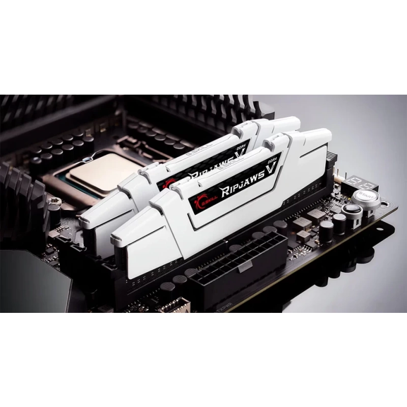 Оперативная память 32 Gb 3600 MHz G.Skill RIPJAWS V White (F4-3600C18D-32GVW)