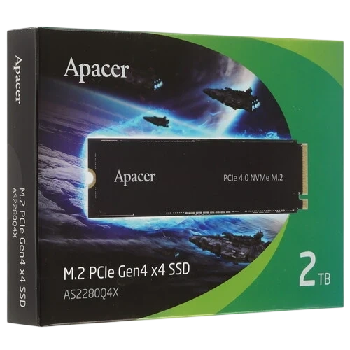 Твердотельный накопитель Apacer 2000 Gb (AP2TBAS2280Q4X-1) BOX