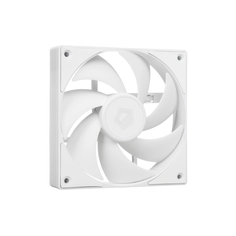 Вентилятор для корпуса ID-COOLING AF-125-W White PWM комплект крепежа