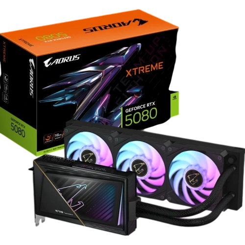 Видеокарта Gigabyte (GV-N5080AORUSX W-16GD) GeForce RTX 5080 16GB XTREME WATERFORCE