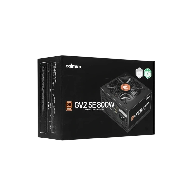 Блок питания Zalman 800W (ZM800-GV2SE) документация, комплект крепежа