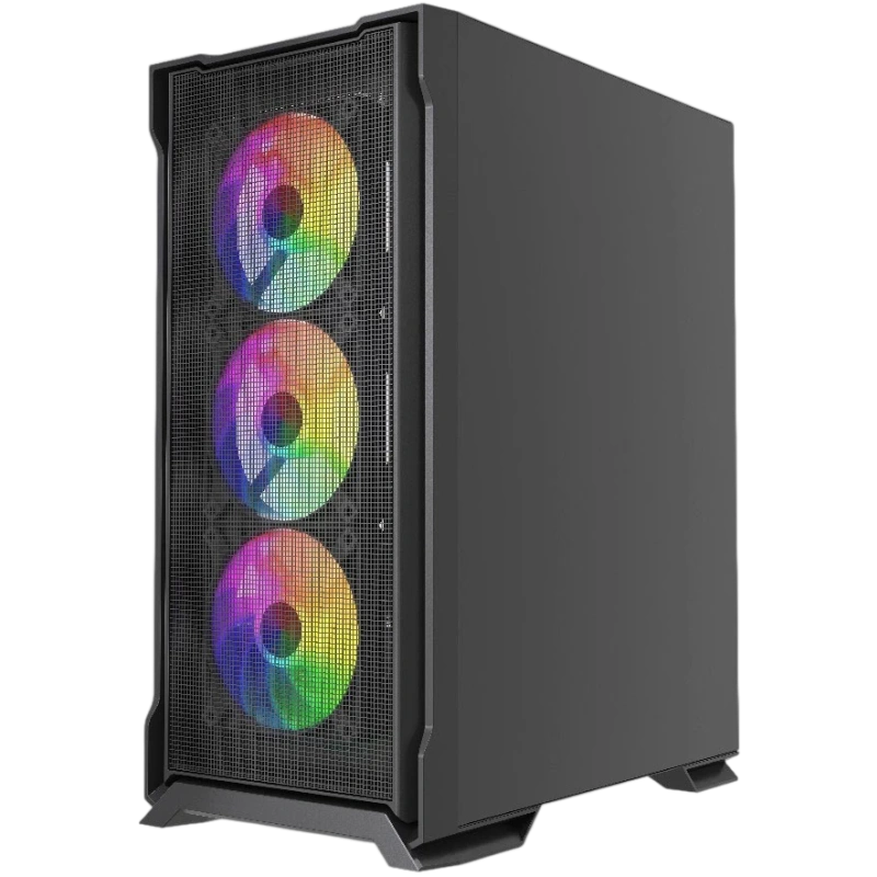 Компьютерный корпус Powercase Mistral AZ4B ARGB TG Black (CMAZB-A4)